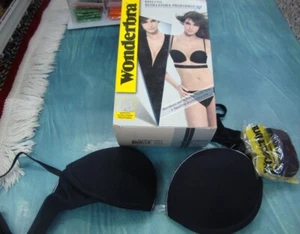 WONDERBRA REGGISENO DONNA TG 32A - 2A CON FERRETTO PUSH UP 7802 NERO - Foto 1 di 1