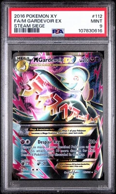 PSA 9 MINT M Gardevoir EX 112/114 XY Steam Siege Ultra Rare 2016 Pokémon - Image 1 of 2