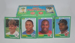 1989 SCORE FOOTBALL (330 CARDS+28 TRIVIA CARDS) COMPLETE FACTORY SET - Picture 1 of 8