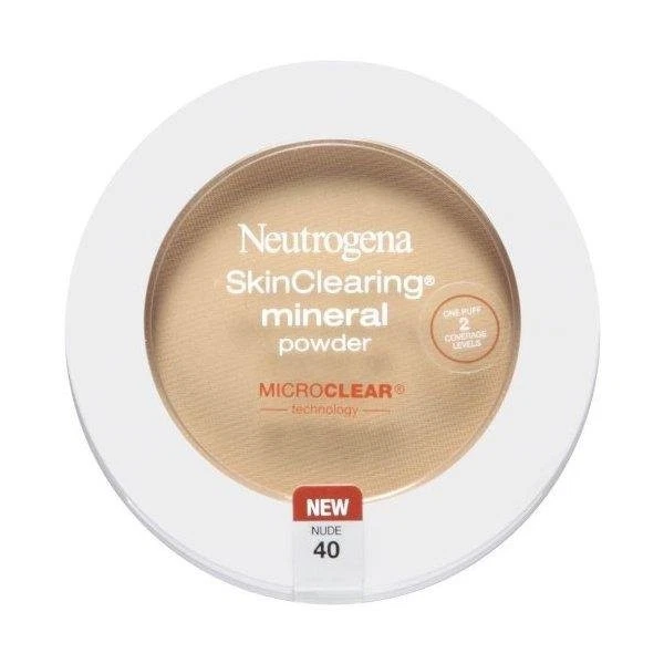 NEUTROGENA - SkinClearing Mineral Powder #40 Nude - 0.38 oz. (11 g) - Image 1 of 1