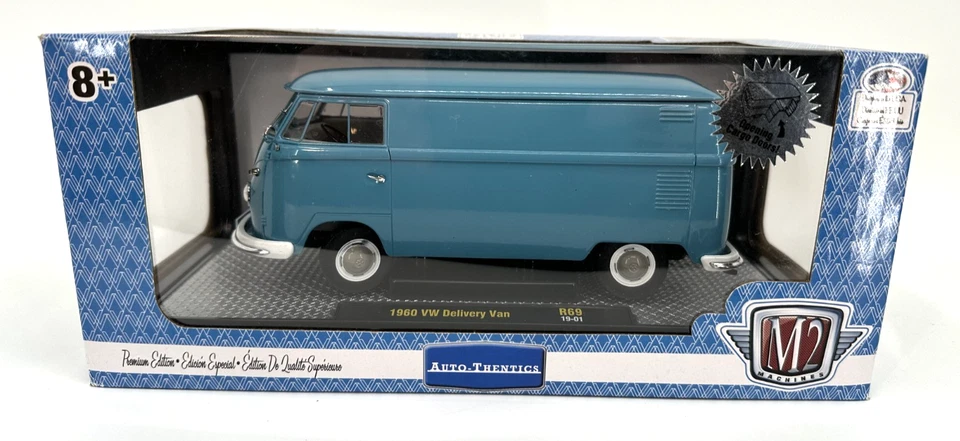 M2 Machines Volkswagen Beetle 1:24 Diecast Car - Blue (40300-78A)