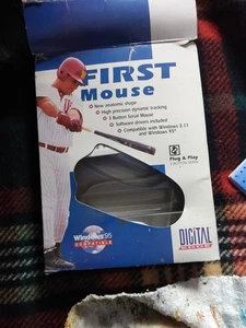 boxed Vintage Digital Edge Trak Point Serial Mouse - Picture 1 of 5