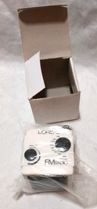 Radio FM vintage L'Oreal Cube promo anni 80 bianca mini pubblicità cosmetica retrò portatile - Foto 1 di 3