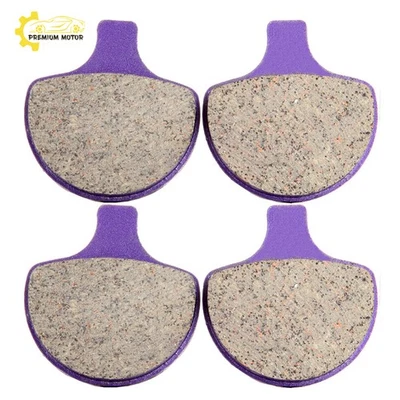 Carbon fiber Brake Pads For Harley Davidson Tour Glide Classic FLTC Front - Image 1 of 4