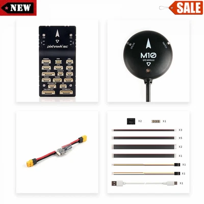 Holybro Pixhawk 6C Flight Controller (Plastic Shell)+PM02 12S+M10GPS (20232) - Image 1 of 2
