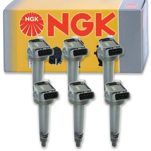6 pcs NGK Ignition Coil for 2006 Lexus GS300 3.0L V6 - Spark Plug Tune Up Ki hj - Picture 1 of 5