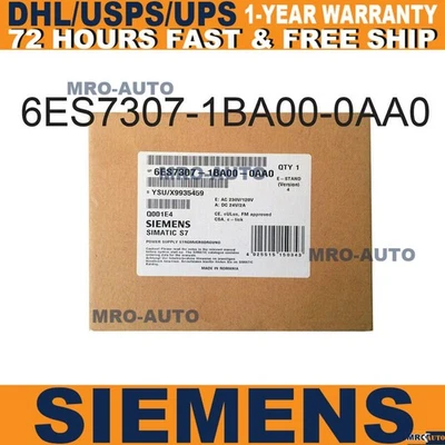 Siemens Module 6ES7 307-1BA00-0AA0 6ES7307-1BA00-0AA0 Power Supply US FREE TAX - Image 1 of 4