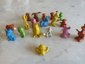 Lote De Colección De 18 Gomas De Borrar Diener Porky Pig Fred Y Wilma Picapiedra + Animales - Imagen 1 de 9