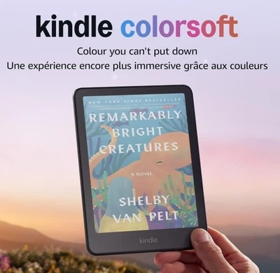 (Limited Offer Sale) Amazon Kindle Colorsoft 16GB- Black- No Ads - Image 1 of 4