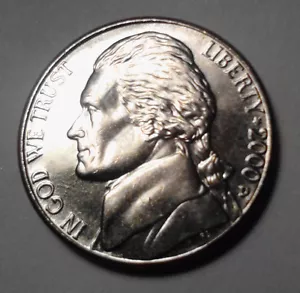 2000-D Jefferson Nickel choice to GEM BU PROOFLIKE - Picture 1 of 4