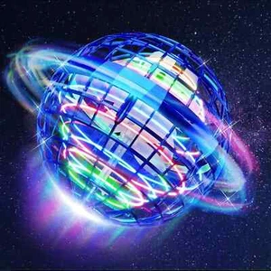 Magic Mini Drone Pro Flying Ball Space Orb UFO Boomerang Boy Girl Toy XMAS Gifts - Picture 1 of 17