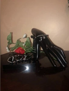 Crystal Dark Blue Beads Bracelet (6mm) - Picture 1 of 2