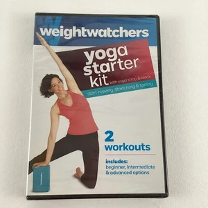 Weight Watchers Yoga Starter Kit DVD Workout Beginner Intermediate Advanced New - Picture 1 of 6