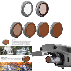 UV/CPL/ND4/ND8/ND16/ND32 Lens Filter Kits for DJI Mavic 2 Zoom Drone Quadcopter