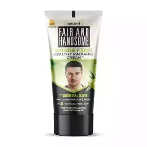 Emami Fair And Handsome Nature First Healthy Radiance Face Cream Free Ship - Picture 1 of 10