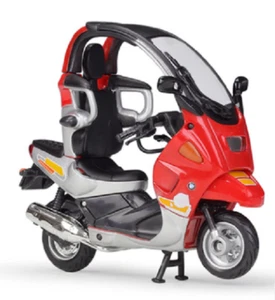 1:18 WELLY BMW C1 Motorcycle Diecasts Toy Model - Picture 1 of 6
