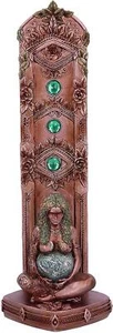 Mutter Erde Gaia Kunst Statue Räucherstäbchenhalter Wicca Heidnisch Altar Dekoration - Bild 1 von 1