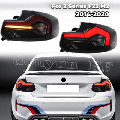 LED Tail Lights For BMW 2 Series F22 M2 2014-2021 Seqential Turn Signal Upgrade - Image 1 of 4