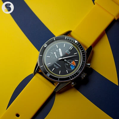 Premium Suave Silicona Pulsera de Reloj "Pura ", 18mm O 22mm, 8 Variantes Color - Imagen 1 de 4