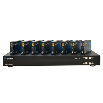 OREI 8x8 HDMI Matrix Extender With IR & RS-232 , 230ft, 4K@60Hz (UHD816-EX230-K) - Image 1 of 4