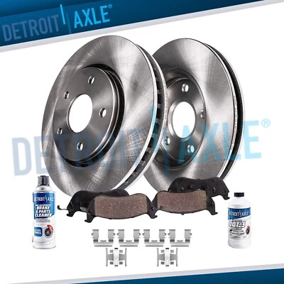 Rotores de freio a disco dianteiro e pastilhas de freio de cerâmica para Acura Legend Integra Isuzu - Imagem 1 de 4