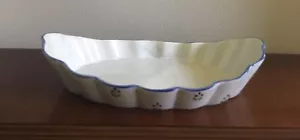 N S Gustin Co. Serving/baking Dish Floral Design - Picture 1 of 5