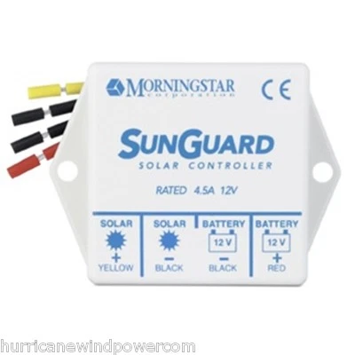 Morningstar SG-4 SunGuard- 4.5 amp 12 volt Solar Charge Controller