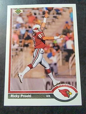 1991 Upper Deck Football #132 Ricky Proehl  - Image 1 of 2