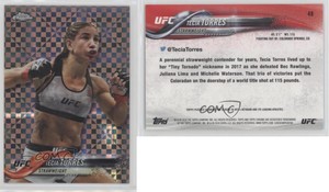2018 Topps Chrome UFC X-Fractor Tecia Torres #48