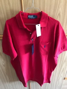 POLO POLO SPORT RALPH LAUREN MANICA CORTA TAGLIA L ROSSO COMFORT FIT - Foto 1 di 12