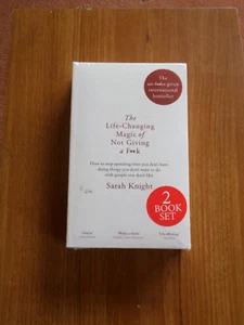 2 BOOK SET 'NOT GIVING A F**K/GET YOUR SH*T TOGETHER' BY SARAH KNIGHT NEW SEALED - Picture 1 of 3