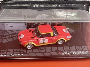 COCHE 1/43, ALTAYA, MODELO FIAT ABARTH 124 RALLY. PORTUGAL 1974. - Imagen 1 de 3