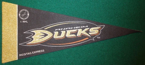 ANAHEIM DUCKS NHL MINI PENNANT, NEW & MADE IN USA Cover