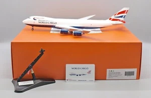 JC WINGS BRITISH AIRWAYS WORLD CARGO BOEING B747-8F  1:200 EW2748006 IN STOCK - Picture 1 of 3