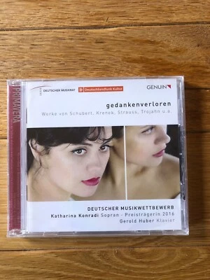 KATHARINA KONRADI (SOPRAN) - GEDANKENVERLOREN, LIEDER, HUBER, GENUIN CD NEU  - Bild 1 von 2