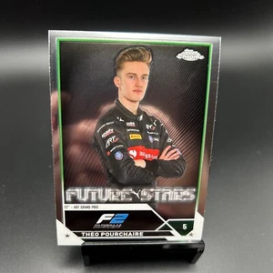 2023 Topps Chrome F1 #78 Theo Pourchaire F2 ART Grand Prix - Picture 1 of 2