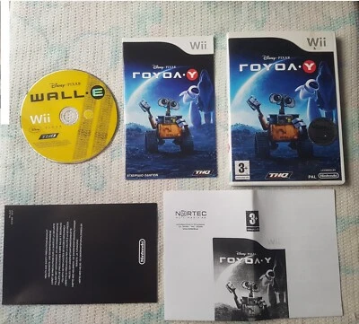 Nintendo Wii WALL-E 2007 Disney/Pixar EUROPEAN GREEK Edition! Foto 1 de 4