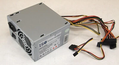 ISO-450 ATX Computer Power Supply 350W, 5V 32A, 12V 16A - Tested Good - Image 1 of 4