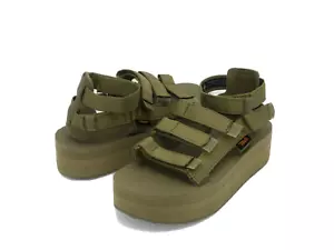 Teva FLATFORM MEVIA DAMEN SANDALEN OLIVGRÜNI US 8 /UK 6 /EU 39 - Bild 1 von 5