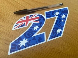 Casey Stoner número de carrera 27 - vendedor del Reino Unido - Imagen 1 de 1