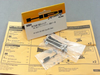 Vintage HPI Nitro RS4 RACER-2 Rear MIP CVDs Constant Velocity Drive Axles NEW OS - Image 1 of 4