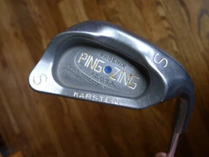Ping Zing Blue Dot Sand Wedge SW Ping KT-M Steel Shaft 35” Right Handed - Picture 1 of 17