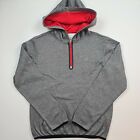 Champion Performance Youth Boys Teen 1/4 Zip Hoodie Pullover Grey Size Xl Sport