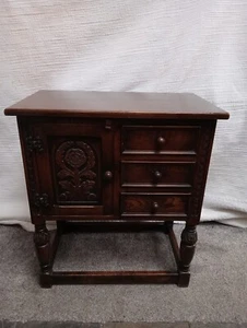 Old Charm/Priory Style Cabinet With Drawers - Picture 1 of 9