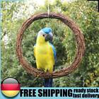 Rattan Ring Artificial Flowers Garland DIY Floral Wreaths Christmas Hanging Gift