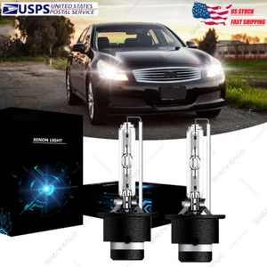 For Infiniti G35 2006-2008 D2S Xenon HID Low & High Beam Headlight Bulbs Qty 2 - Picture 1 of 12