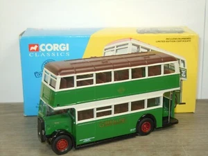 London Transport Daimler CW Utility Green Line - Corgi 35201 in Box *43573 - Picture 1 of 3