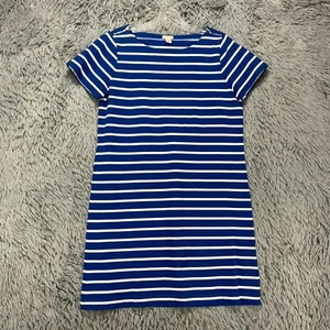 J. Crew Etuikleid Damen S blau Streifen Strick maritim adrett Strand Küste - Bild 1 von 11