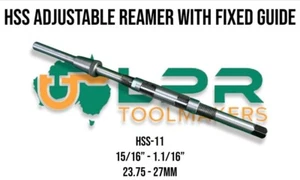 Adjustable Reamer & Fixed Pilot 23.75 to 27.00mm A GRADE HSS blades - Bild 1 von 1