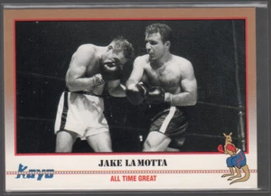JAKE LaMOTTA 1991 Kayo Boxing #201 "The Bronx Bull" Middleweight Champion Mint - Picture 1 of 2